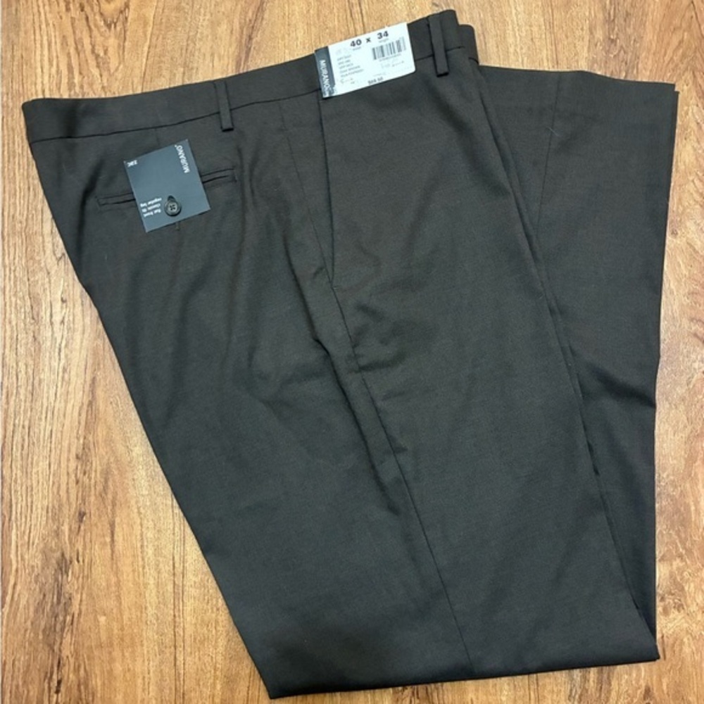 Murano Dark Brown Trousers 40 x 34
